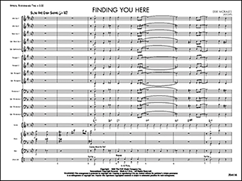 Finding You Here: Alternate F Horn Sheet Music Preview