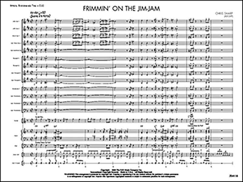 Frimmin' on the Jim-Jam: Baritone T.C. (Alternate Part Doubles Trombone 1) Sheet Music Preview