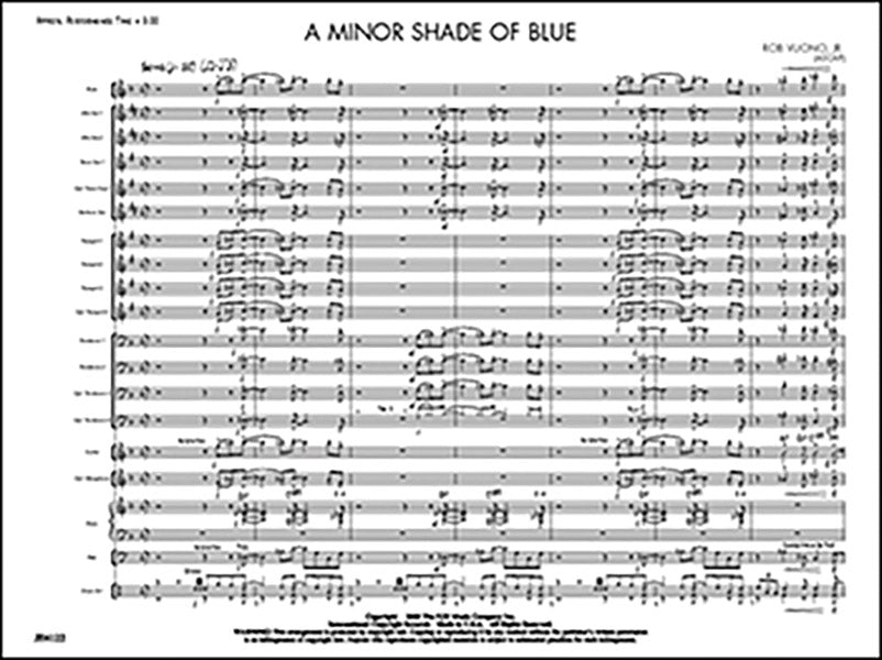 A Minor Shade of Blue: Guitar Sheet Music Preview