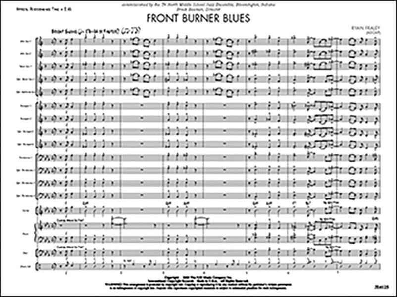 Front Burner Blues Cover Image