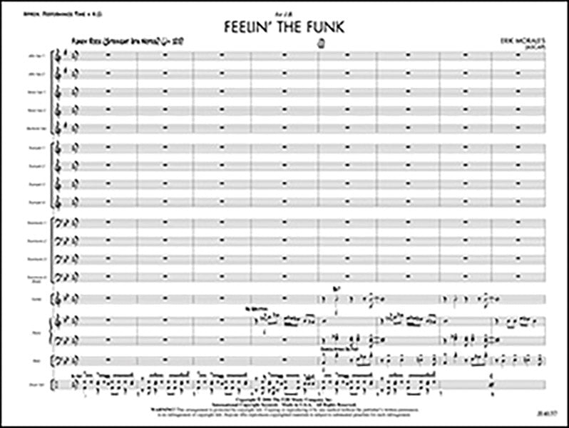 Feelin' the Funk: Trombone 2 Sheet Music Preview