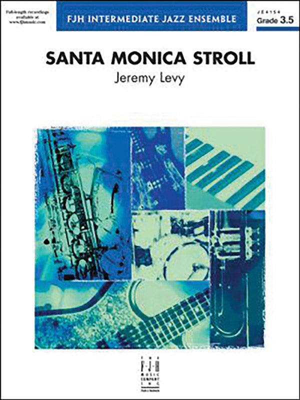 Santa Monica Stroll: Alto Sax 2 Sheet Music Preview