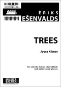Trees for Soprano Solo, SSAA Choir and Water-Tuned Glasses Cover Image