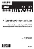 A Soldier's Mother's Lullaby for SSAATTBB Choir Cover Image