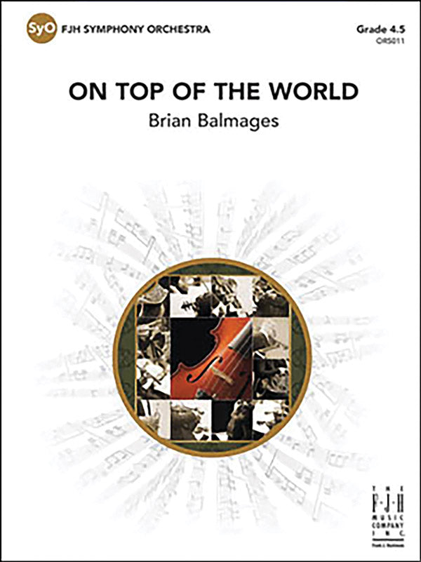 On Top of the World: Violin 1 Sheet Music Preview