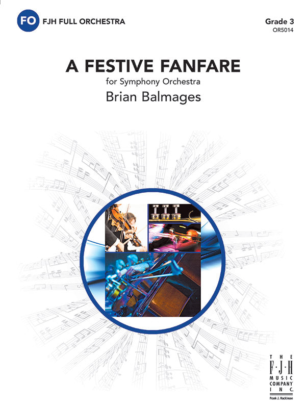 A Festive Fanfare: Violin 3 (Viola T.C.) Sheet Music Preview