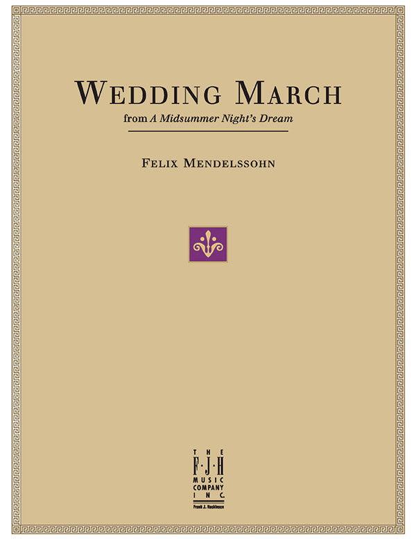 Wedding March (from A Midsummer Night's Dream) Cover Image