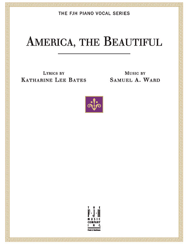 America, the Beautiful Sheet Music Preview