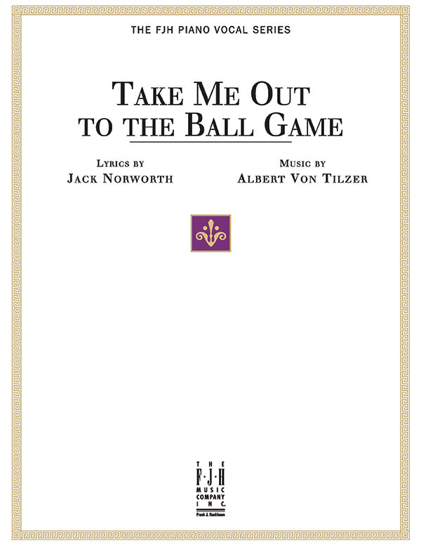 Take Me Out to the Ball Game Sheet Music Preview