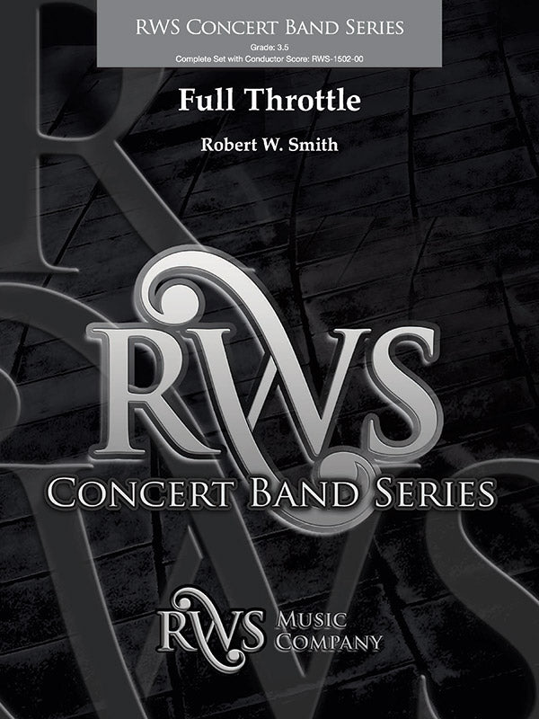 Full Throttle: 3rd B-flat Trumpet Sheet Music Preview