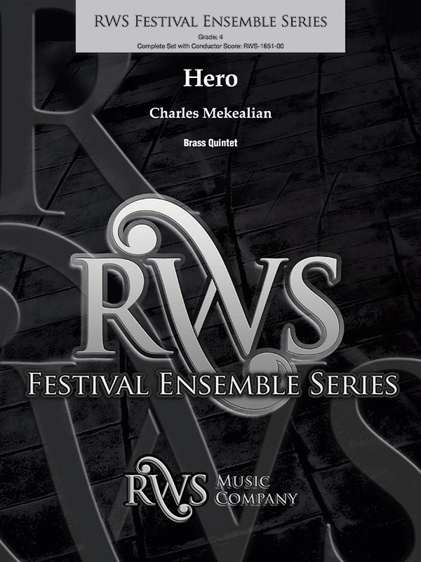 Hero - Brass Quintet: 1st Trombone Sheet Music Preview