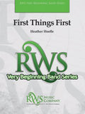 First Things First Cover Image