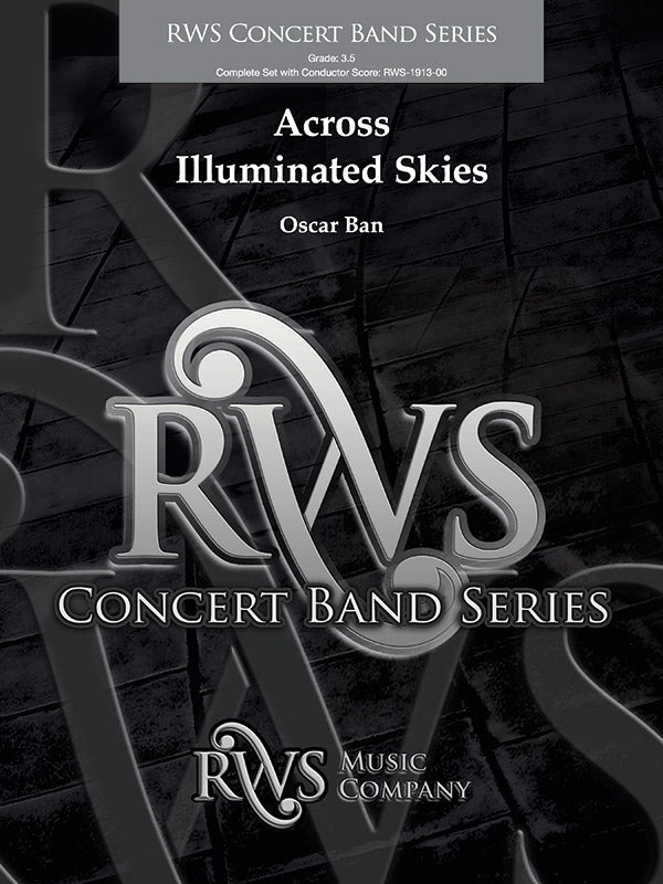 Across Illuminated Skies: 1st F Horn Sheet Music Preview