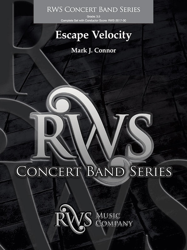 Escape Velocity: 1st E-flat Alto Saxophone Sheet Music Preview
