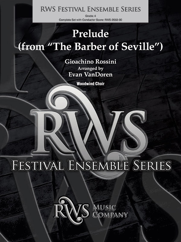 Prelude from <i>The Barber of Seville</i> - For Woodwind Choir: 3rd B-flat Clarinet Sheet Music Preview