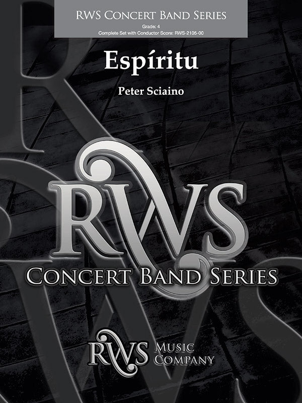 Espiritu: 2nd B-flat Clarinet Sheet Music Preview