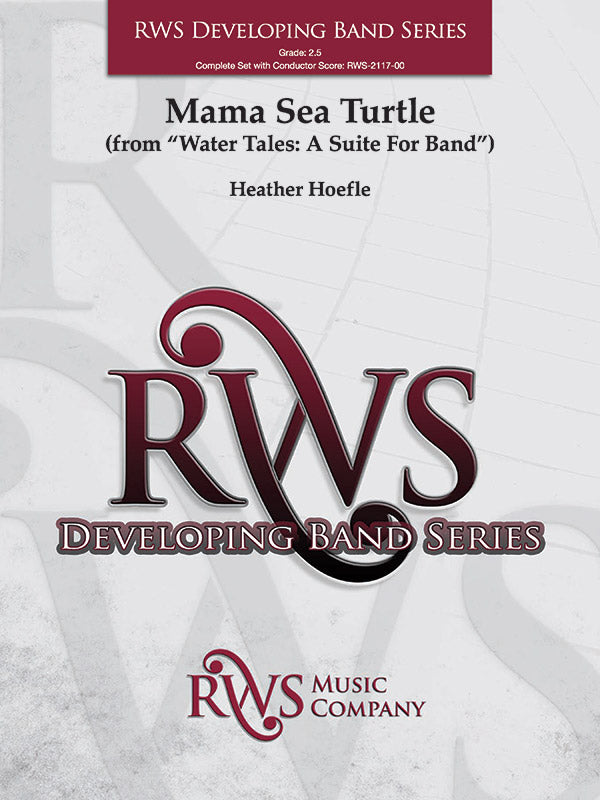 Mama Sea Turtle - From <i>Water Tales: A Suite for Band</i>: Score Sheet Music Preview