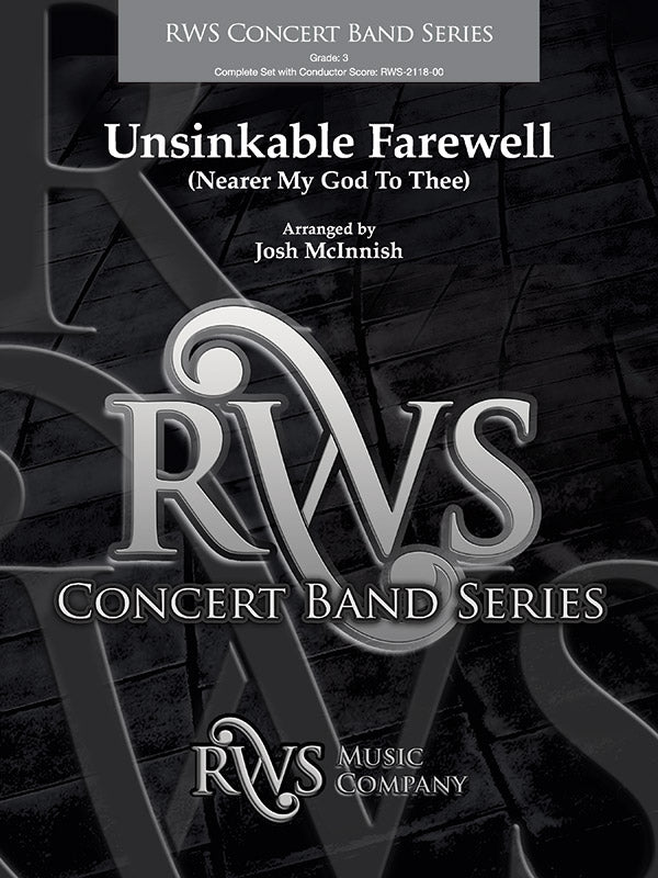 Unsinkable Farewell - Nearer My God to Thee: 1st B-flat Trumpet Sheet Music Preview