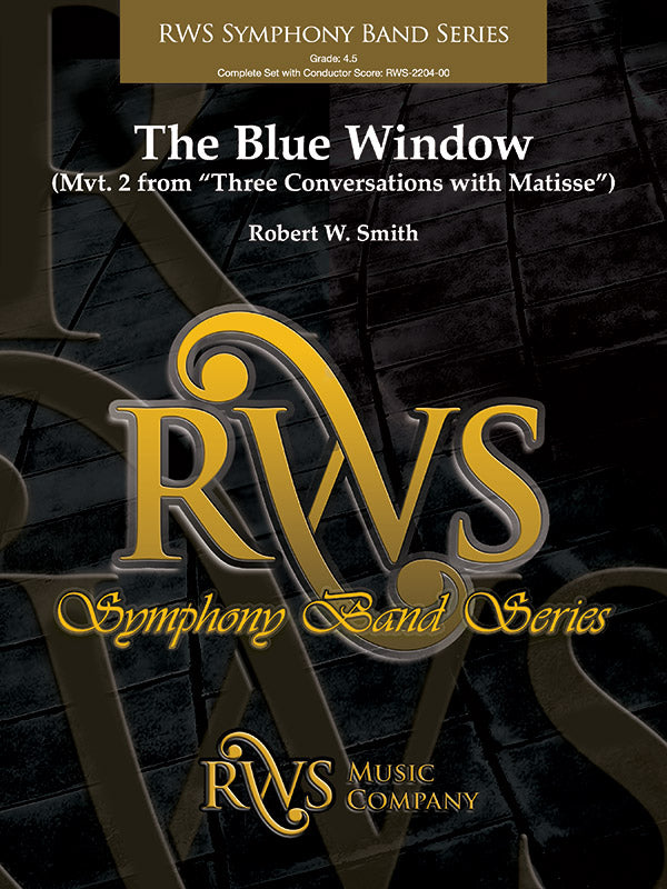 The Blue Window - Mvt. 2 from <i>Three Conversations with Matisse</i> Sheet Music Preview