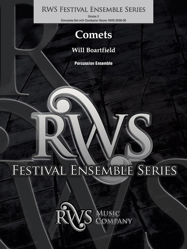 Comets: 1st Marimba Sheet Music Preview