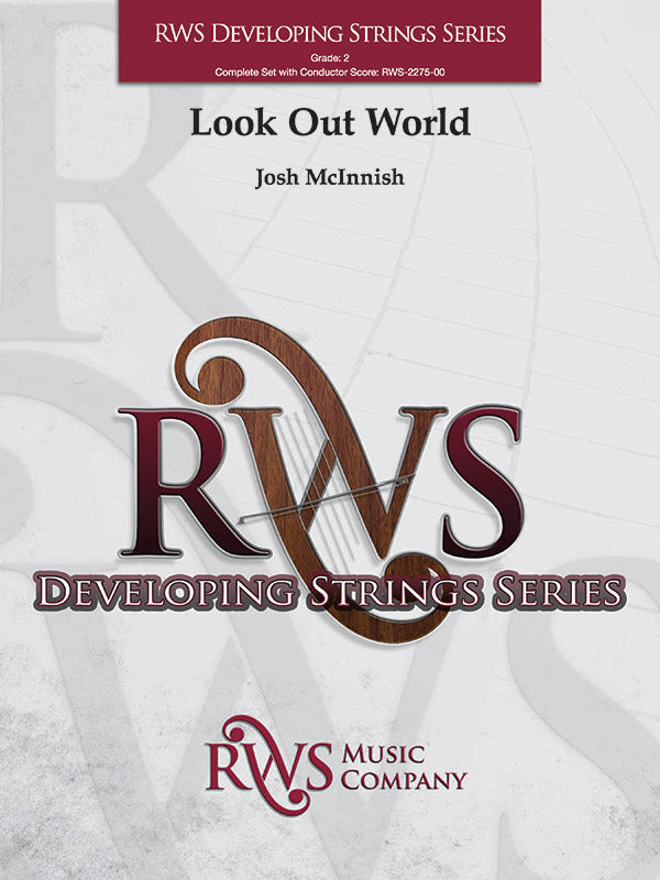 Look Out World: String Bass Sheet Music Preview