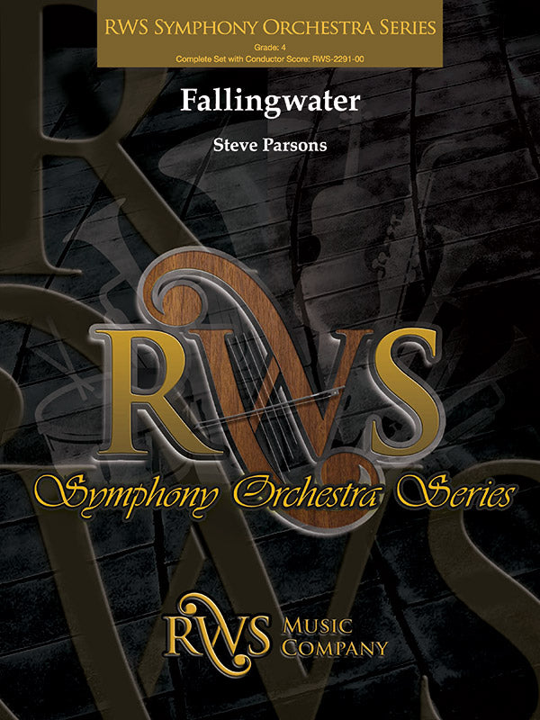 Fallingwater: 2nd Percussion Sheet Music Preview