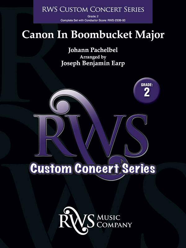 Canon in Boombucket Major: 1st Percussion Sheet Music Preview