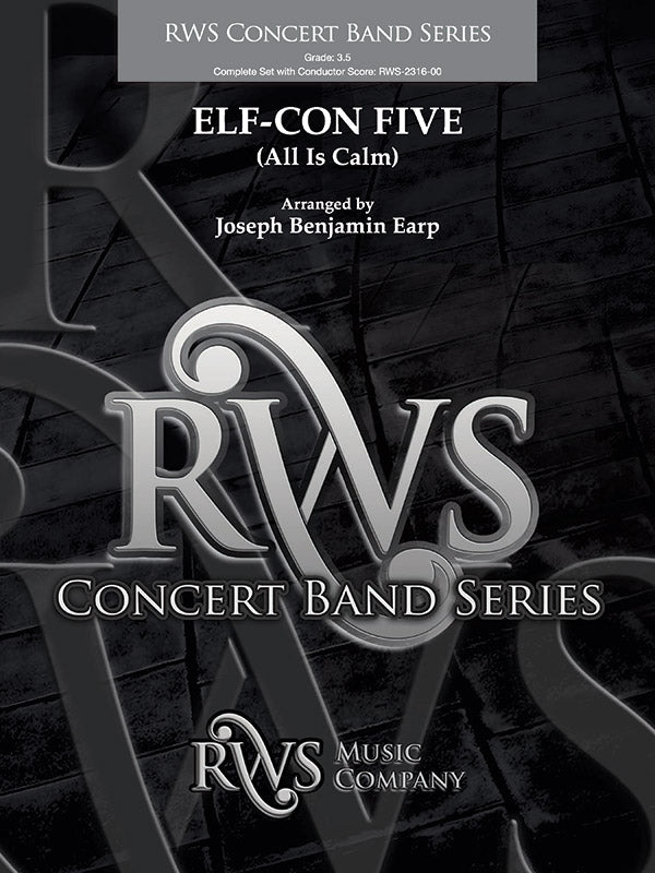 ELF-CON FIVE - All Is Calm Sheet Music Preview