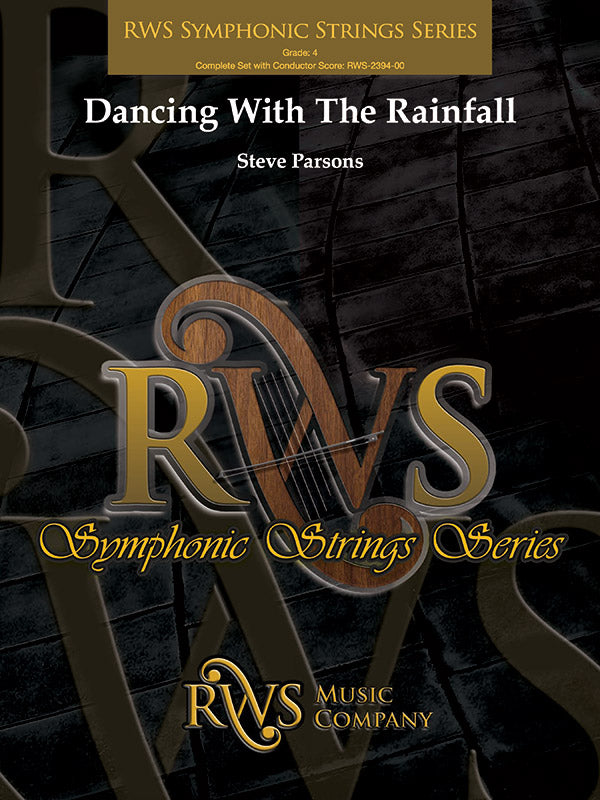 Dancing with the Rainfall: Piano Accompaniment Sheet Music Preview