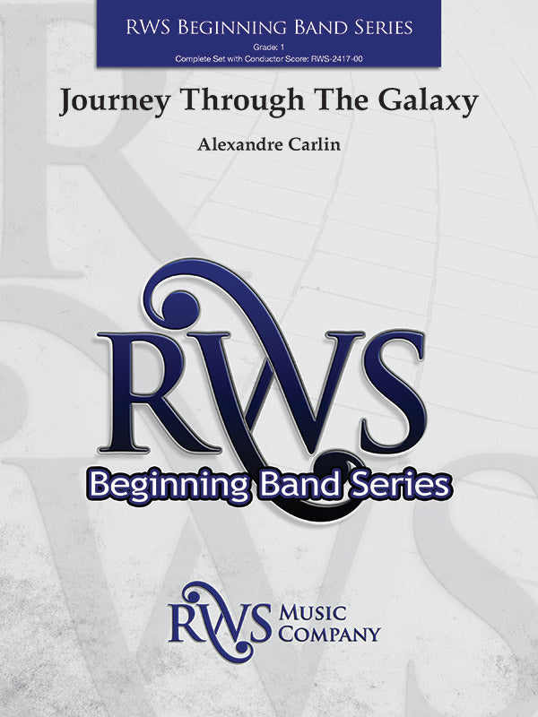 Journey Through the Galaxy: E-flat Baritone Saxophone Sheet Music Preview