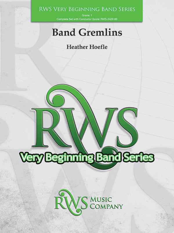 Band Gremlins: 2nd Percussion Sheet Music Preview