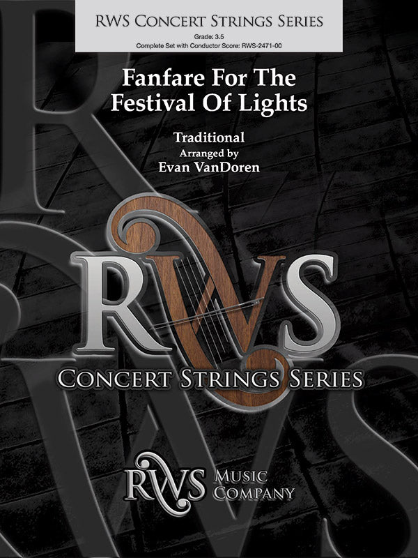 Fanfare For The Festival Of Lights: 2nd Violin Sheet Music Preview