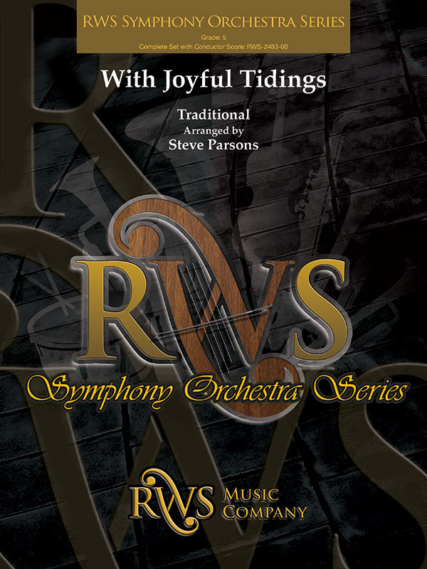 With Joyful Tidings: 4th F Horn Sheet Music Preview