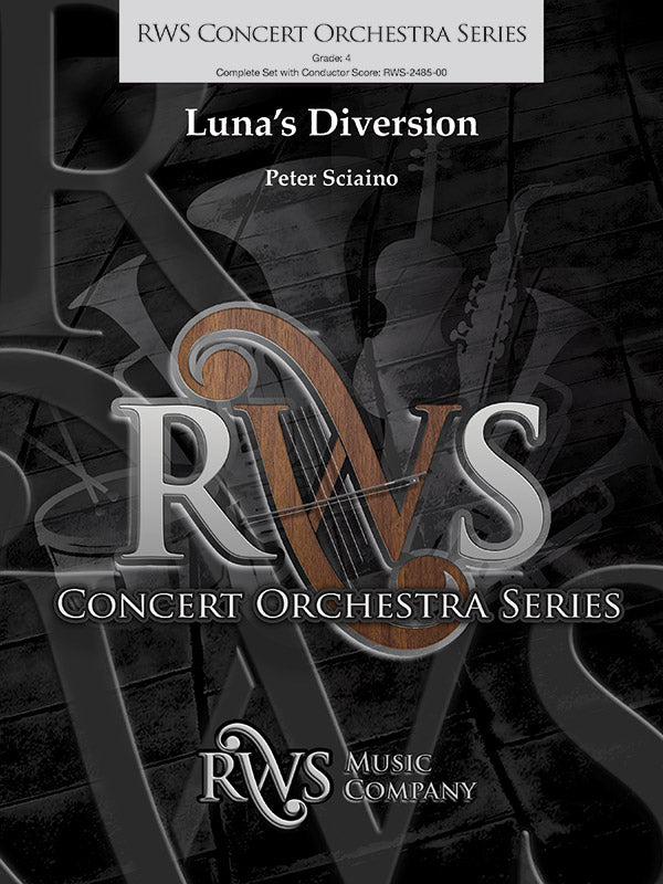 Luna's Diversion: 2nd B-flat Clarinet Sheet Music Preview