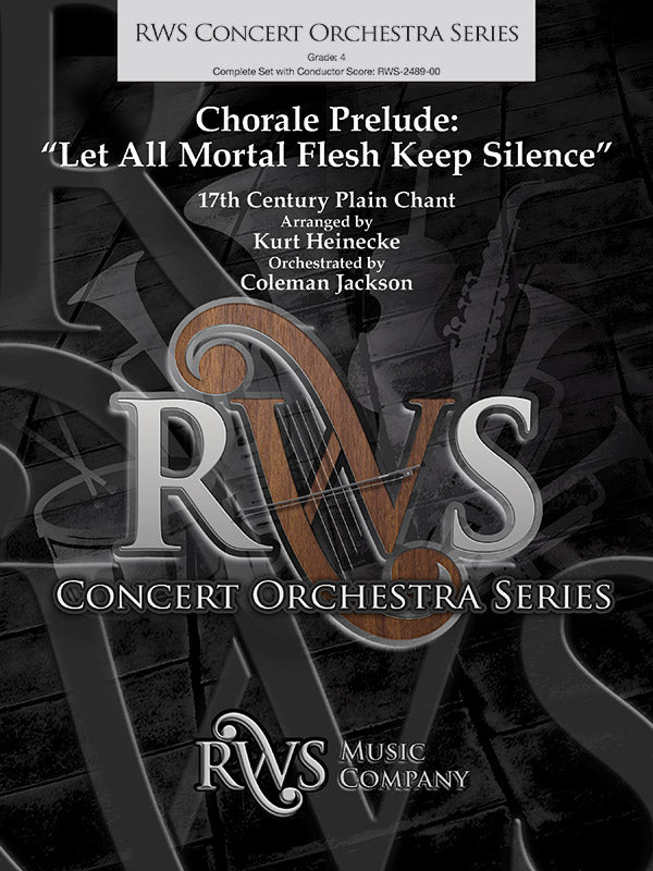 Chorale Prelude: Let All Mortal Flesh Keep Silence: Viola Sheet Music Preview