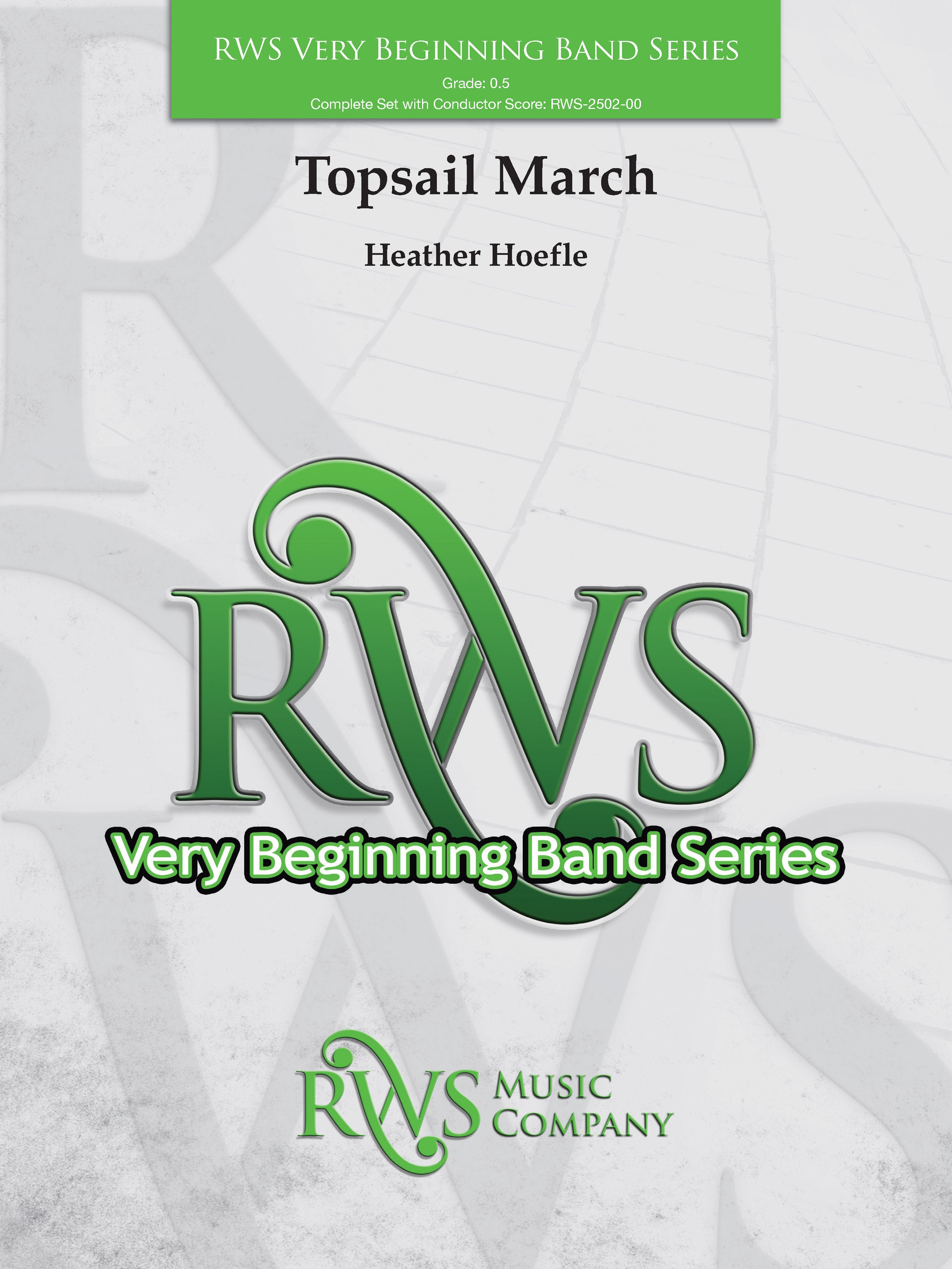 Topsail March: 2nd Percussion Sheet Music Preview
