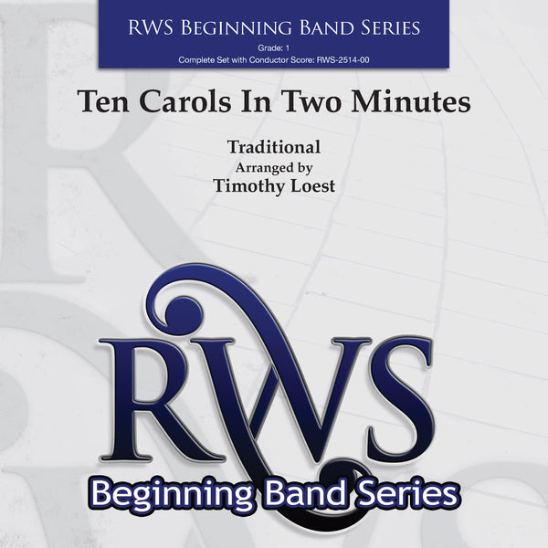 Ten Carols In Two Minutes Sheet Music Preview