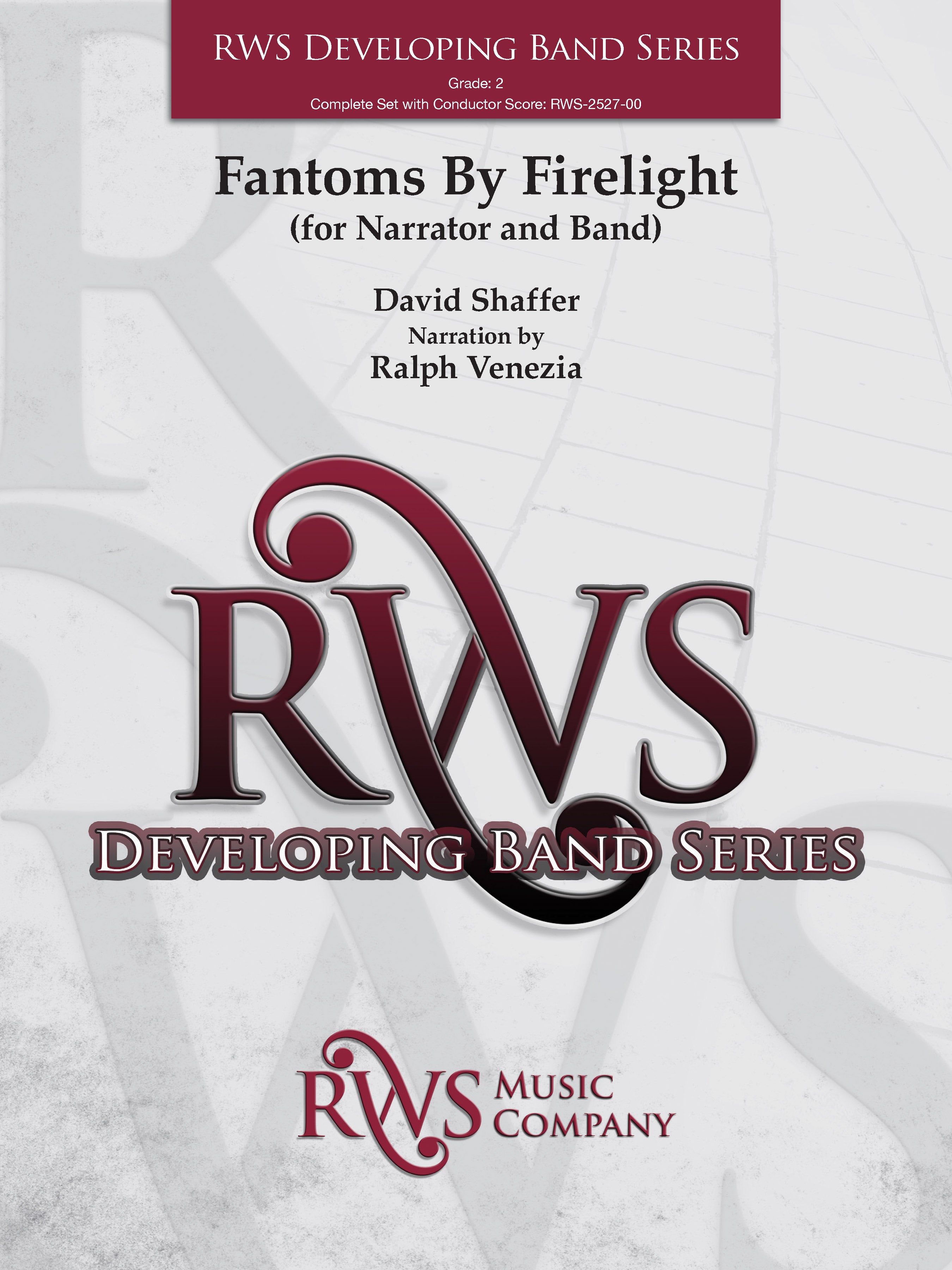 Fantoms By Firelight (for Narrator and Band): 2nd Percussion Sheet Music Preview