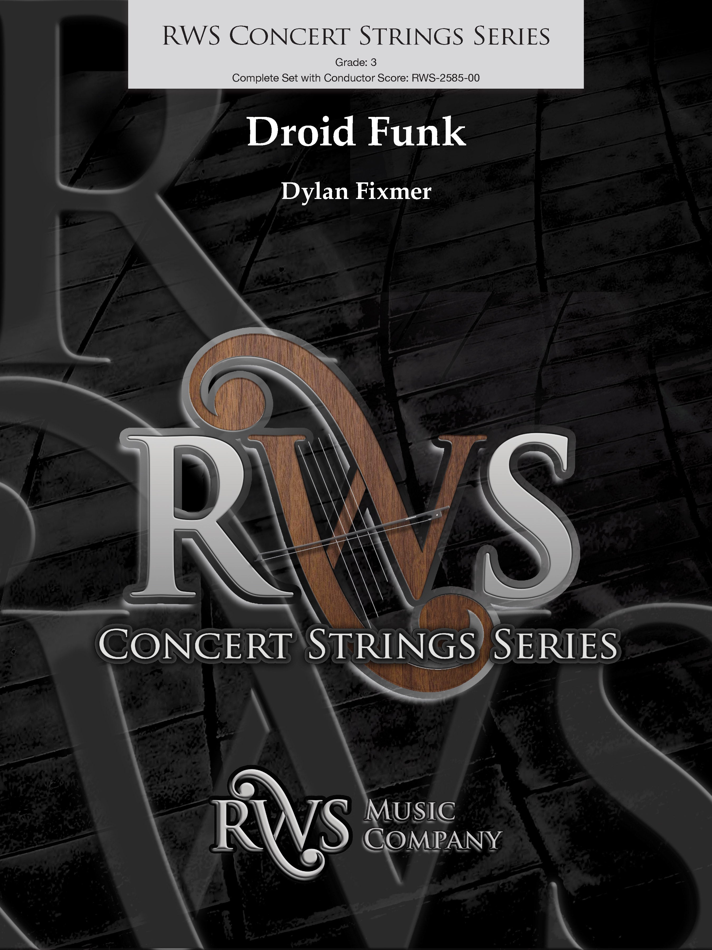 Droid Funk: Double Bass Sheet Music Preview