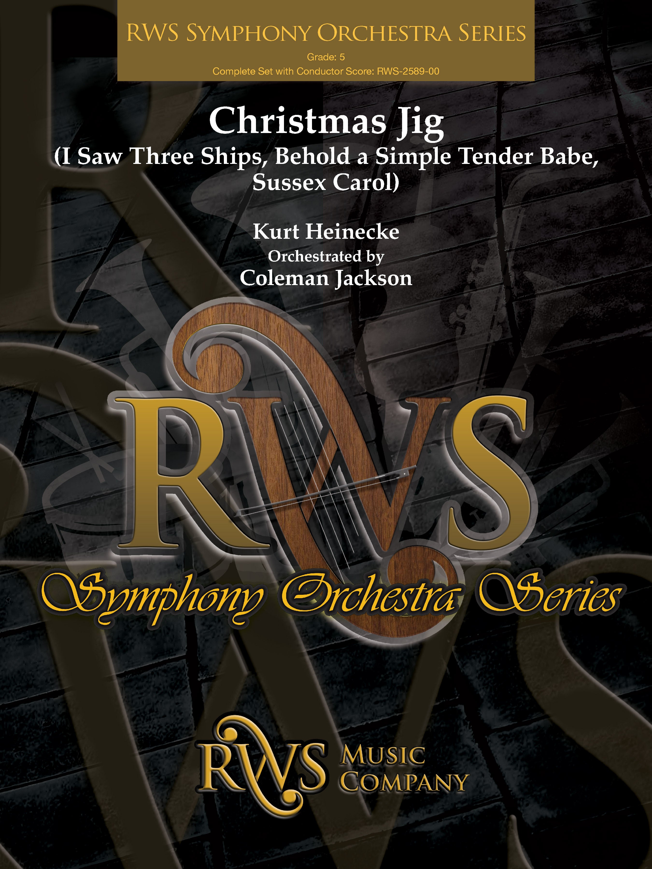 Christmas Jig (I Saw Three Ships, Behold a Simple Tender Babe, Sussex Carol): Cello Sheet Music Preview