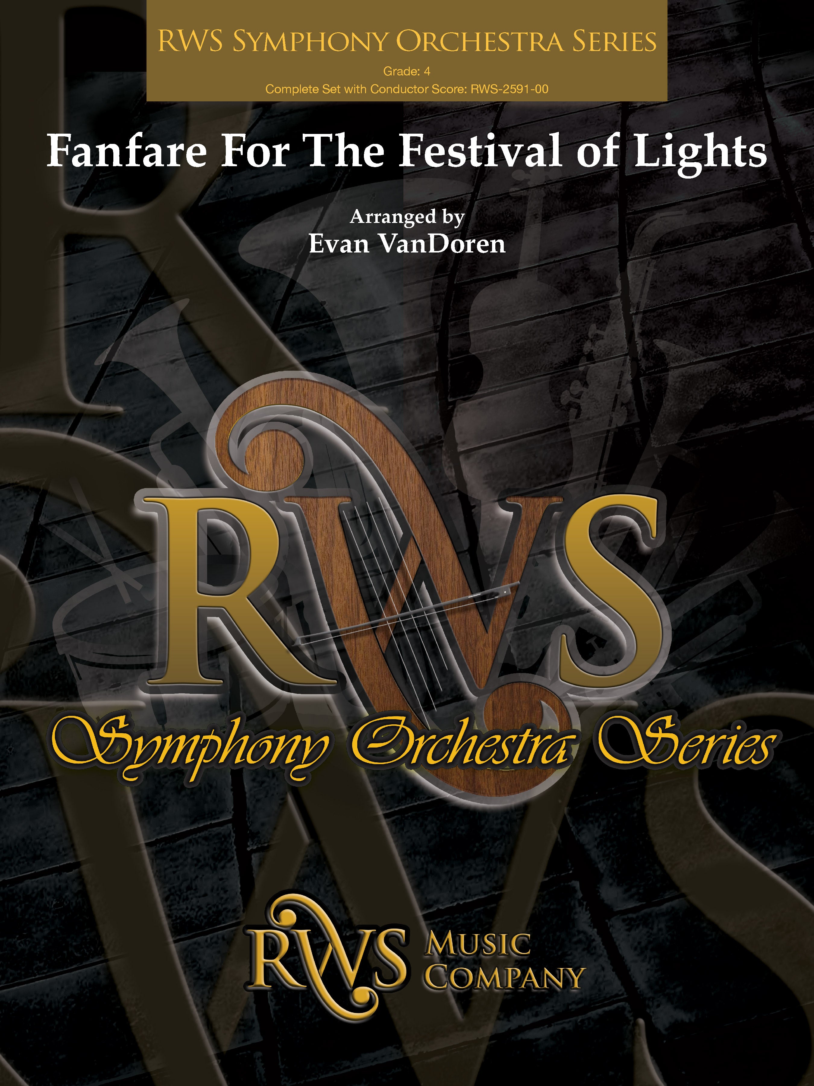 Fanfare For The Festival of Lights: 1st & 2nd F Horn Sheet Music Preview