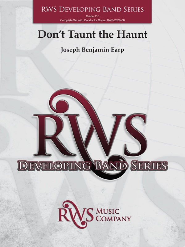 Don't Taunt the Haunt Sheet Music Preview