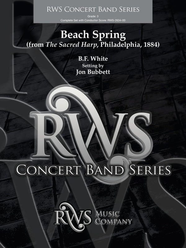 Beach Spring: 1st Percussion Sheet Music Preview