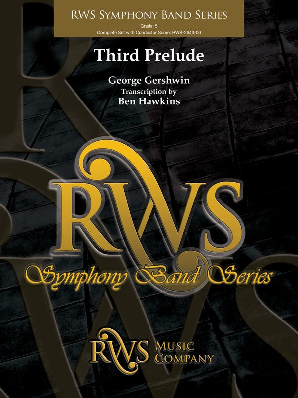 Third Prelude: 2nd E-flat Alto Saxophone Sheet Music Preview