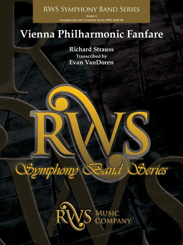 Vienna Philharmonic Fanfare: B-flat Contrabass Clarinet Sheet Music Preview