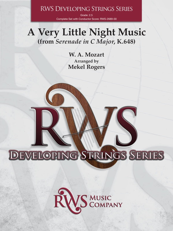 A Very Little Night Music: 1st Violin Sheet Music Preview