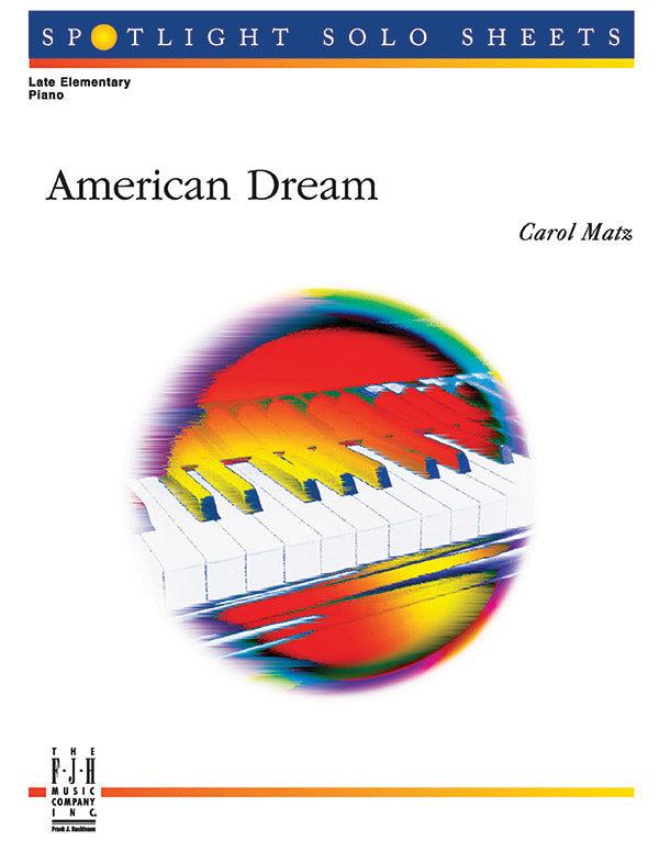 American Dream Sheet Music Preview