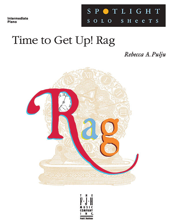 Time to Get Up! Rag Sheet Music Preview