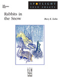 Rabbits in the Snow Cover Image