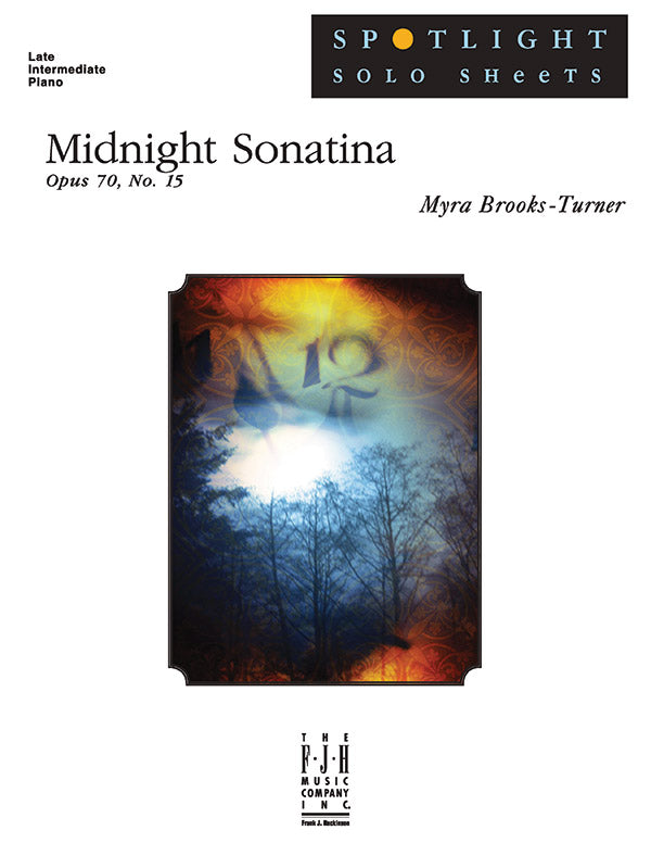 Midnight Sonatina, Op. 70, No. 15 Sheet Music Preview